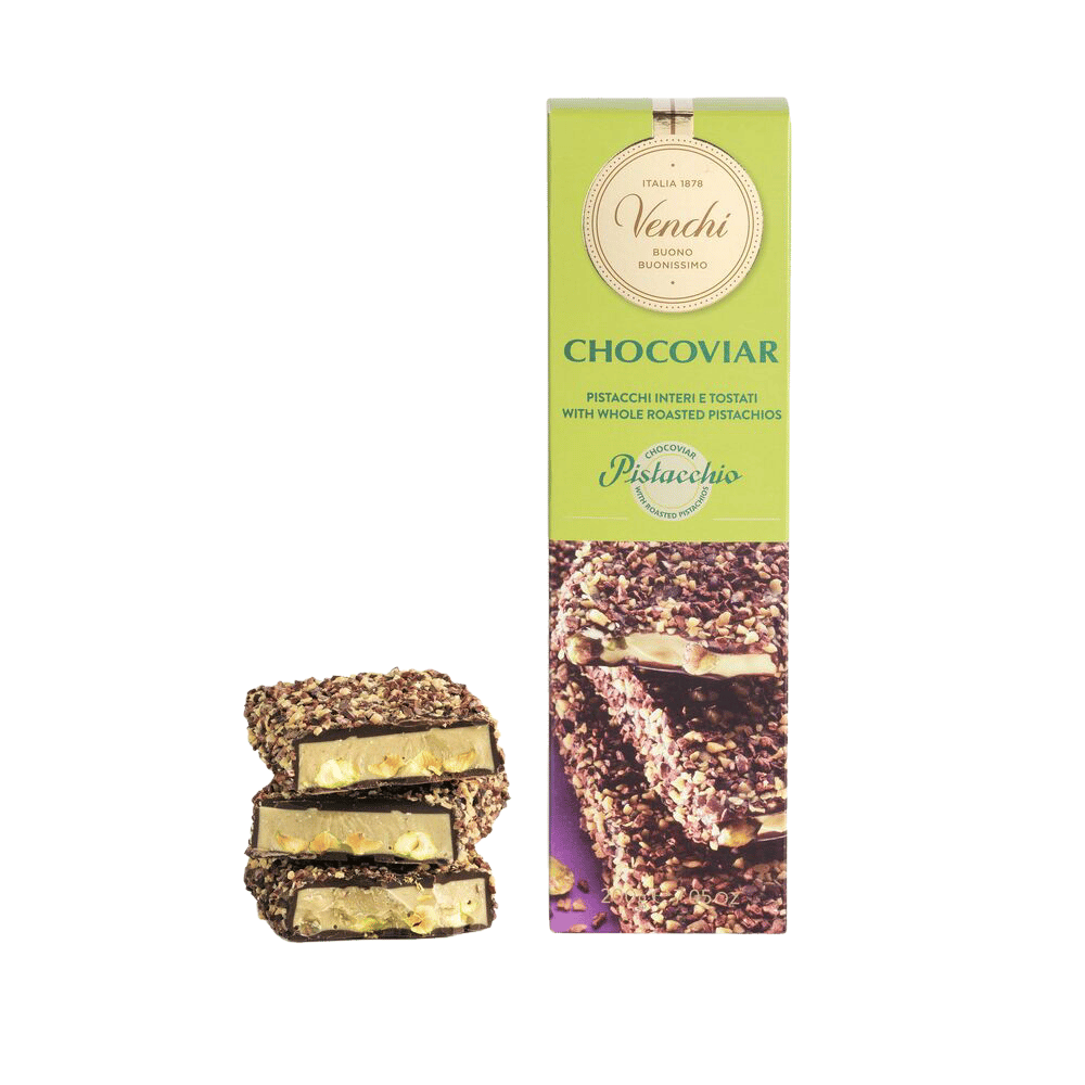 Venchi Chocoviar Pistachio Soft Bar 200g