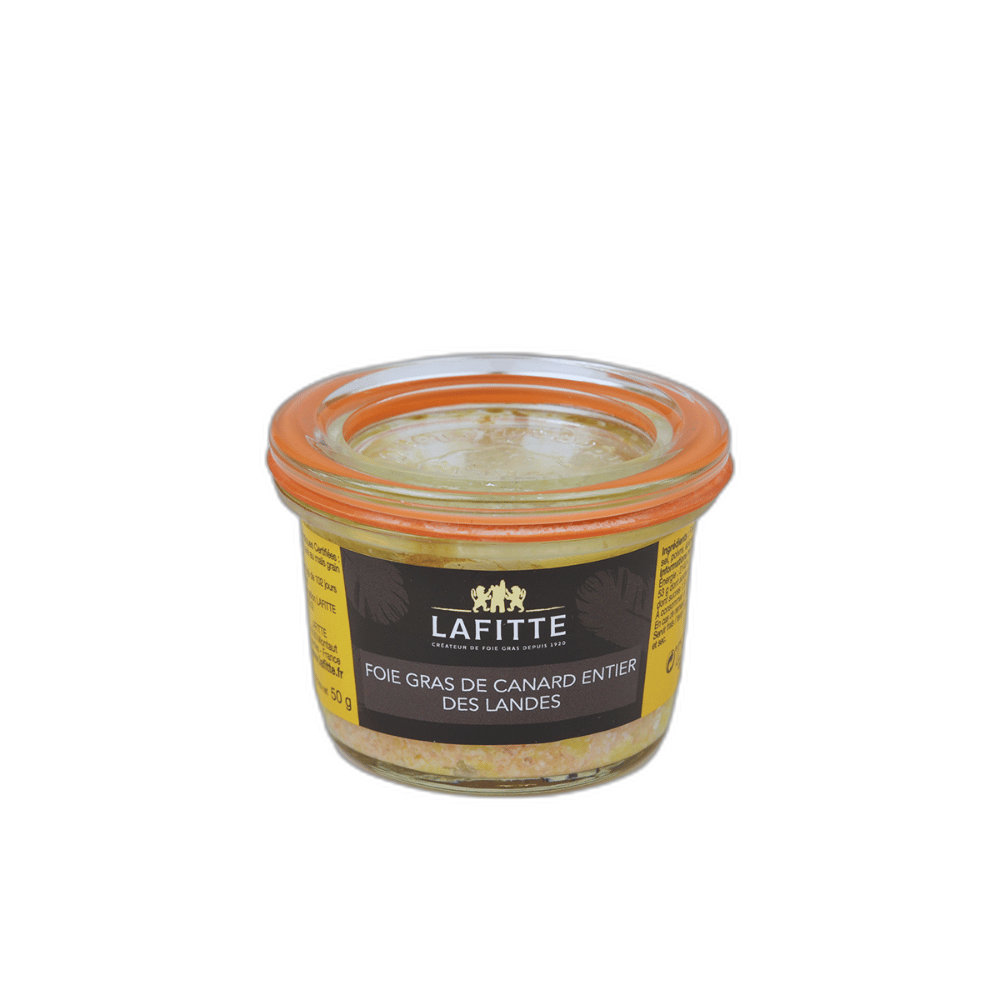 Whole Duck Foie Gras by Maison Lafitte 50g