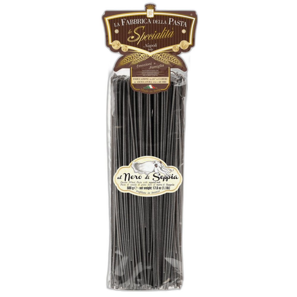 Spaghetti Nero di Seppia by La Fabbrica della Pasta 500g