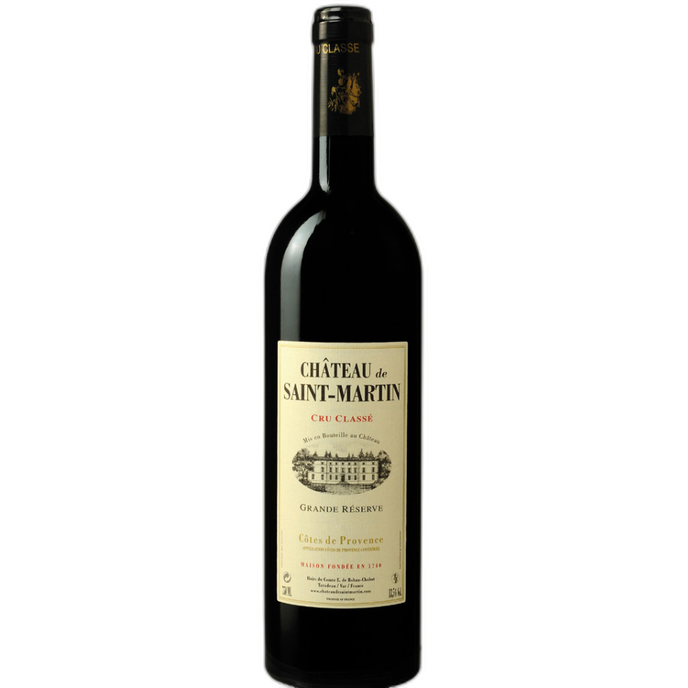 Château de Saint-Martin Grande Réserve Rouge Cru Classé Côtes de Provence AOP