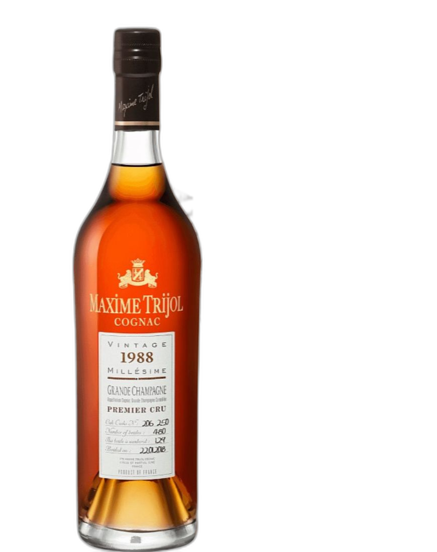 Maxime Trijol Cognac Grande Champagne Premier Cru 1988