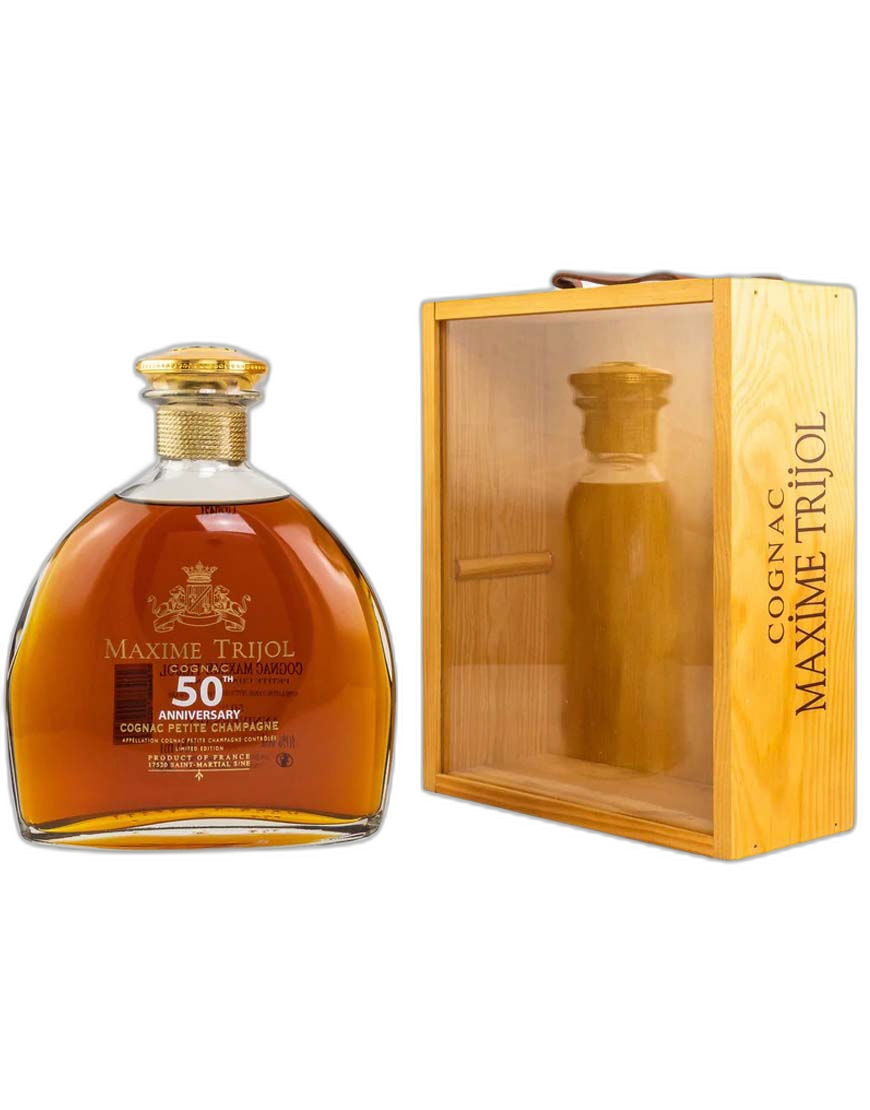 Maxime Trijol Cognac 50th Anniversary Petite Champagne Raoul Decanter