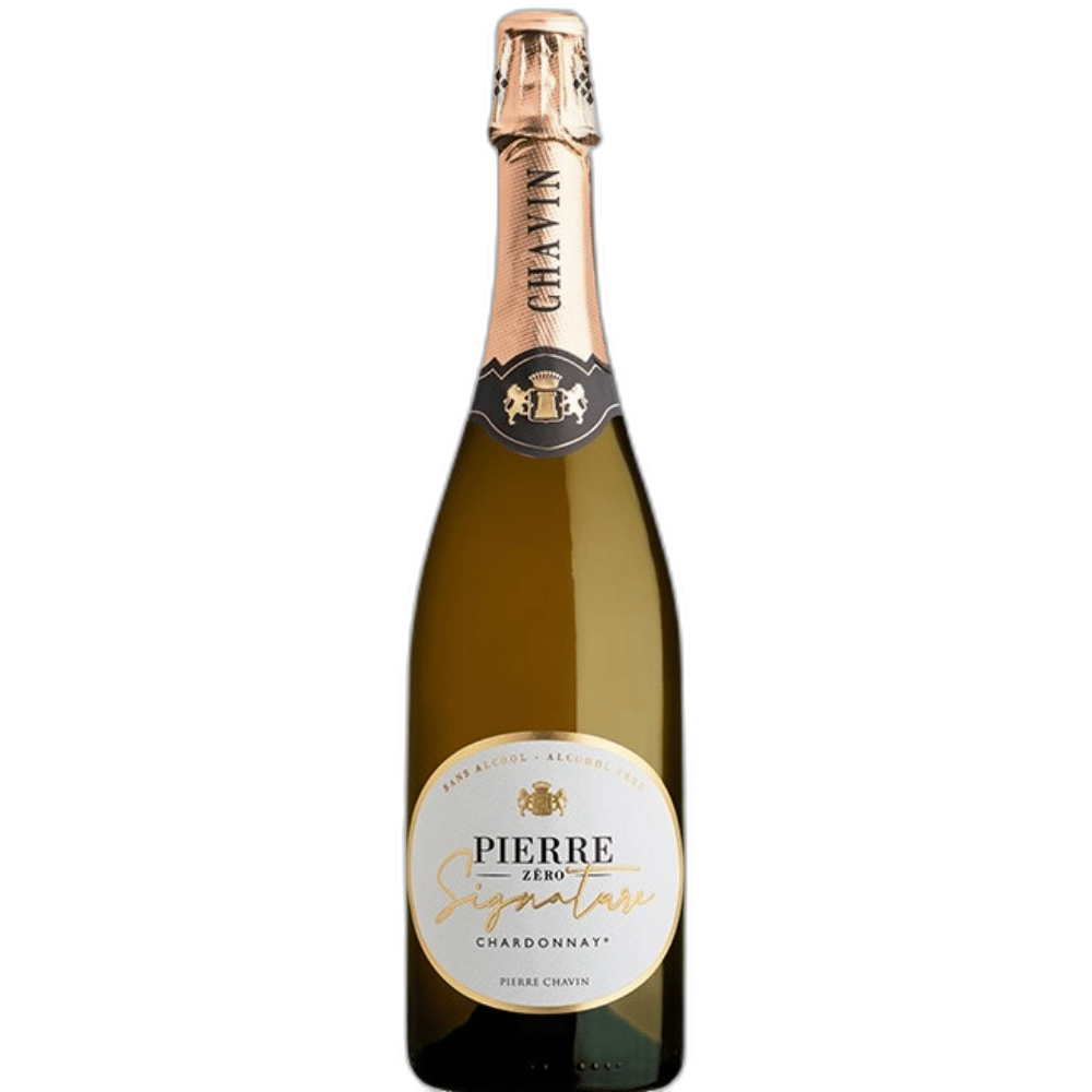 Pierre Chavin Pierre Zéro Signature Sparkling Chardonnay – Alcohol-Free