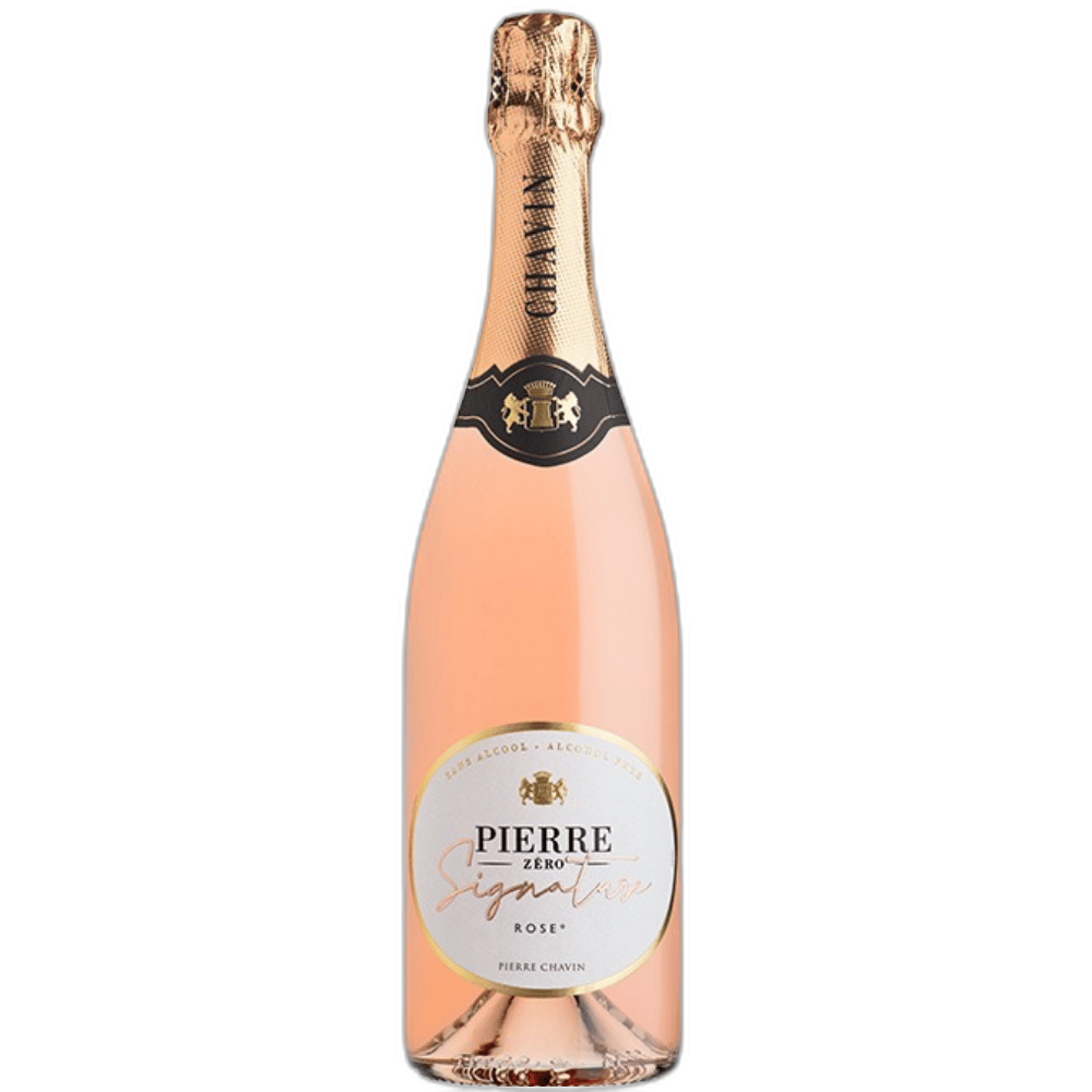Pierre Chavin Pierre Zéro Signature Sparkling Rosé – Alcohol-Free