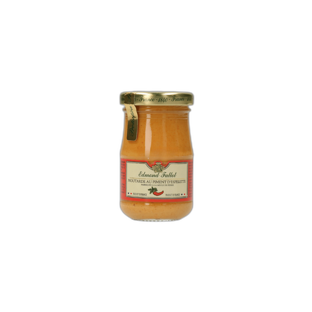 Edmond Fallot Dijon Mustard with Espelette Chilli Pepper 10cl