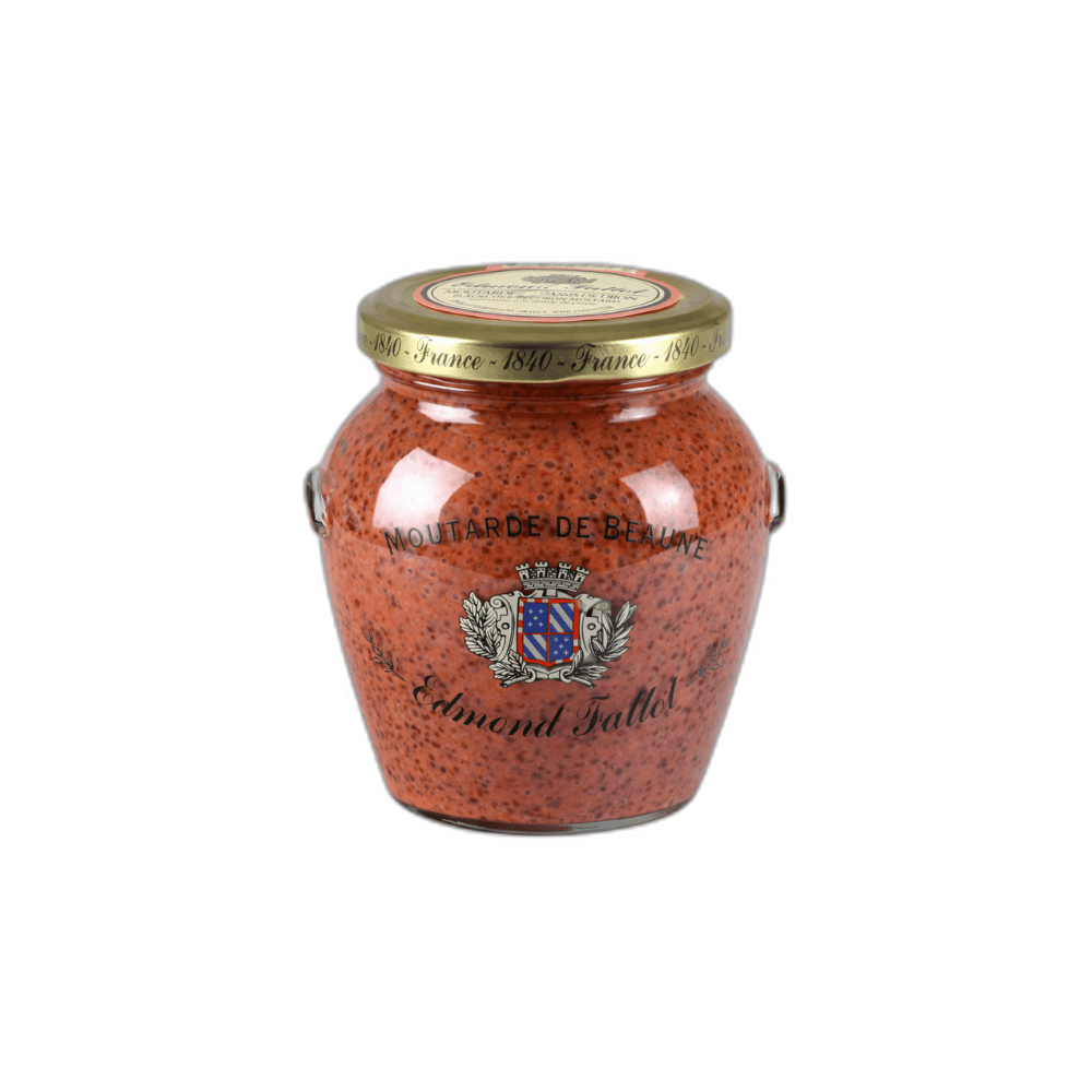 Edmond Fallot Dijon Mustard with Blackcurrant 305g