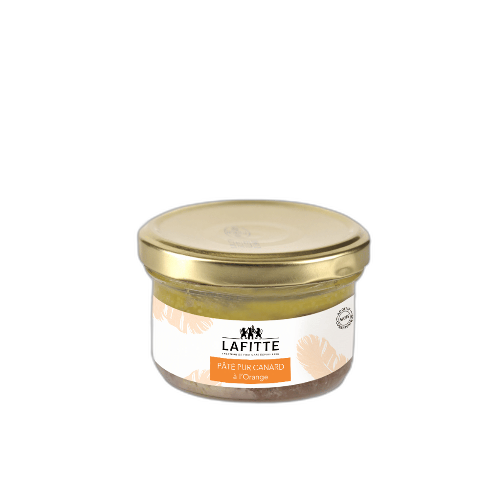 Pure Duck Pâté with Orange by Maison Lafitte 80g