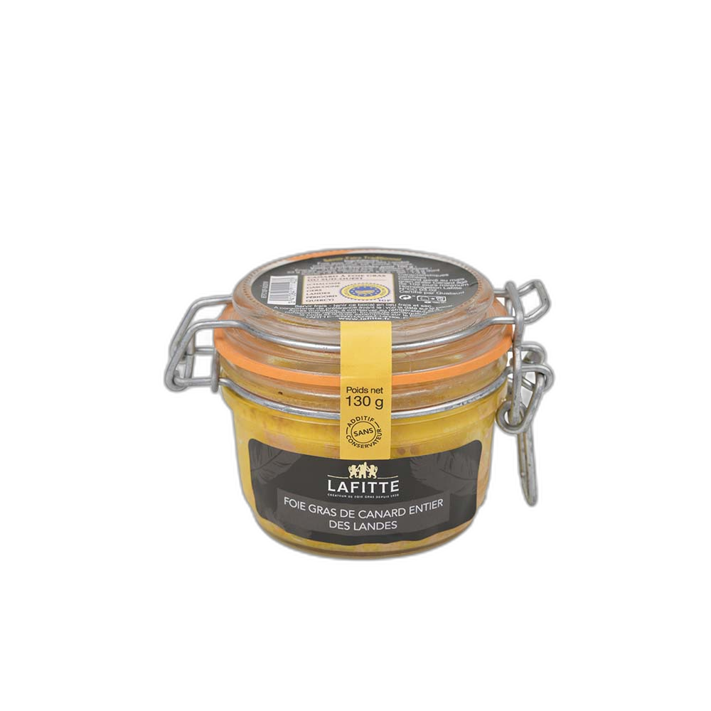 Whole Duck Foie Gras by Maison Lafitte 130g